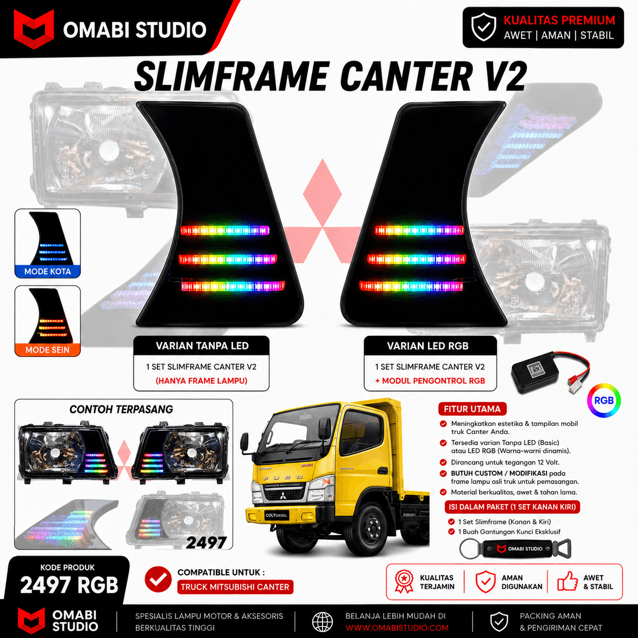 SLIMFRAME CANTER V2 RGB
