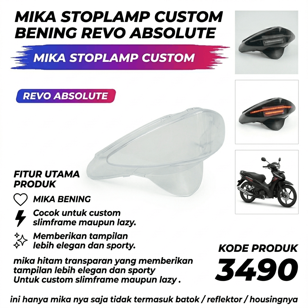 MIKA STOPLAMP REVO ABSOLUTE CUSTOM BENING