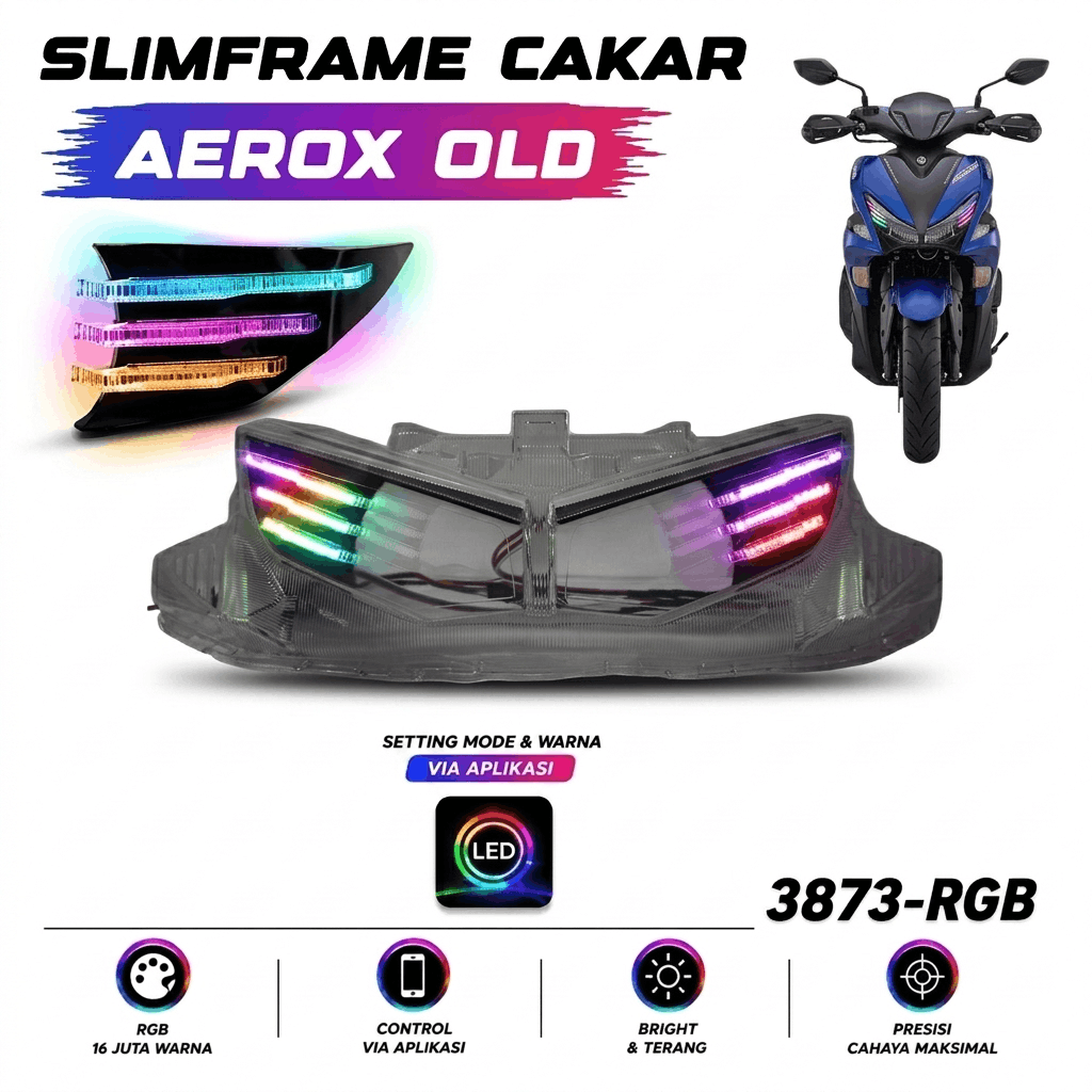 SLIMFRAME CAKAR AEROX OLD RGB