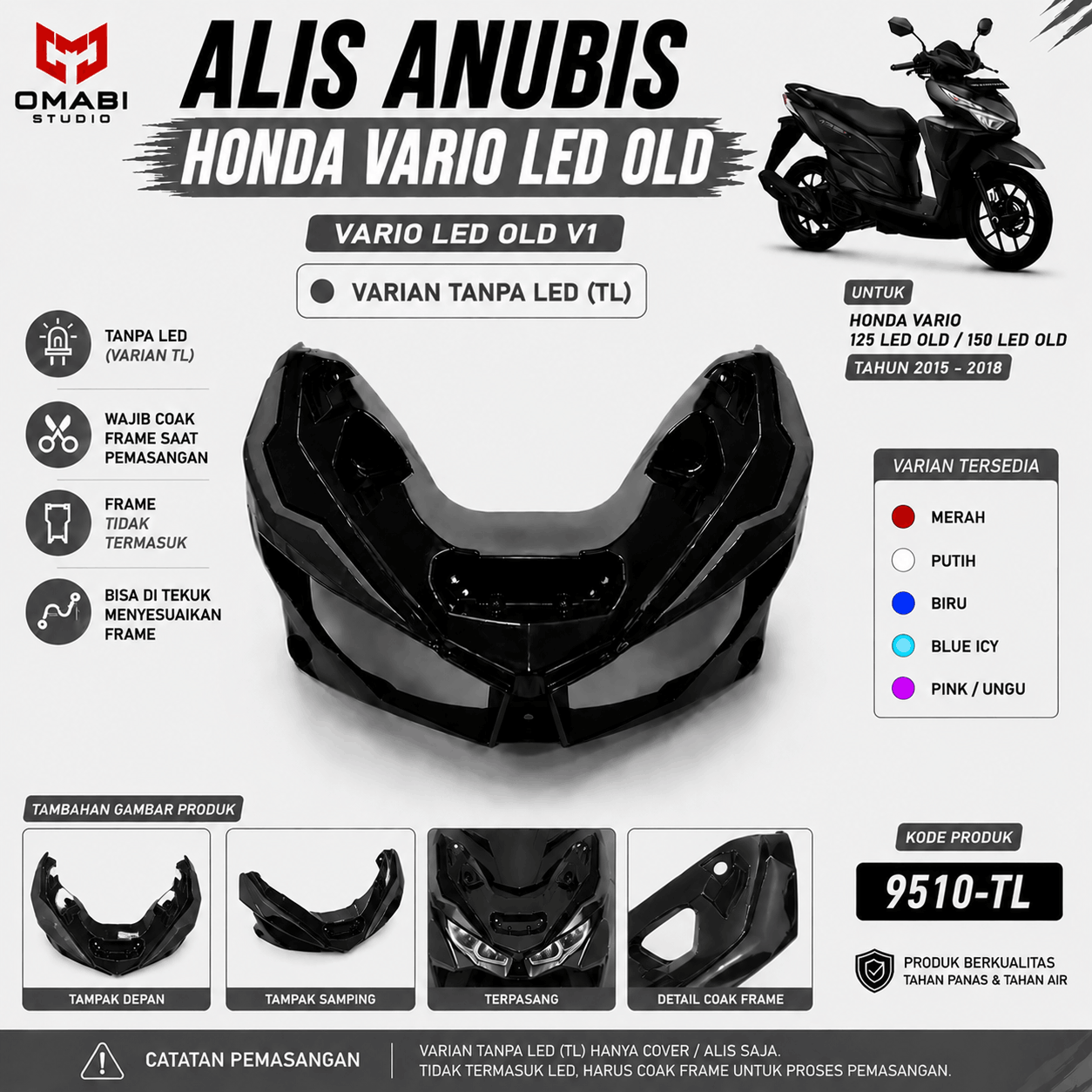 ALIS ANUBIS VARIO LED OLD V1 TANPA LED